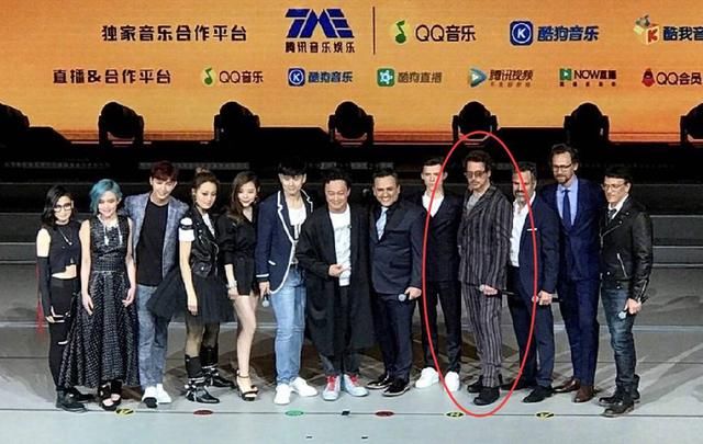 炎亚纶出席漫威影业十周年庆典,陈奕迅和张杰