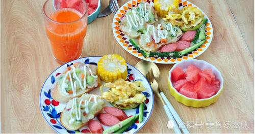 吃腻了油条鸡蛋,现在开始说拜拜,学生早餐这样