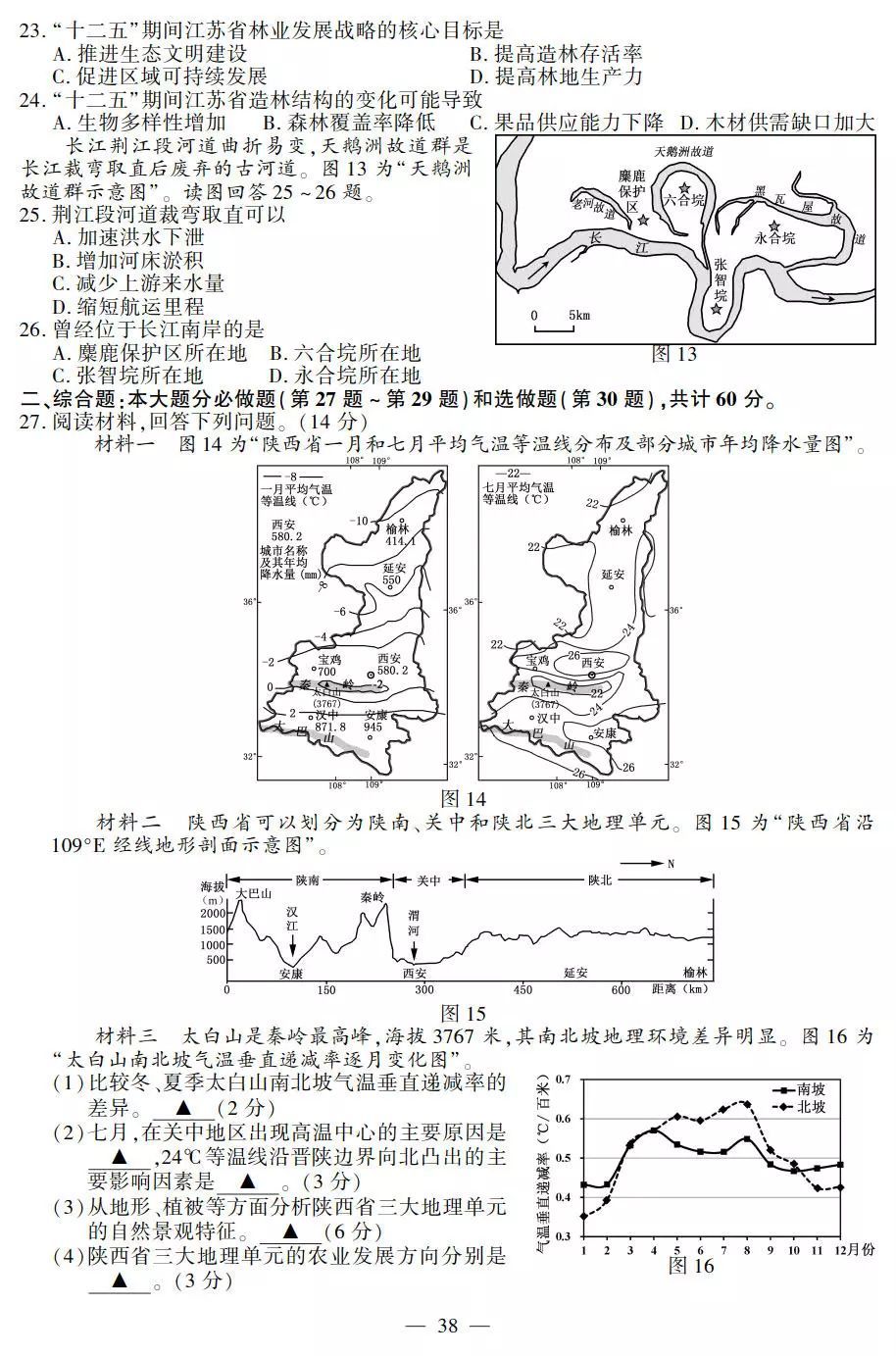 2018江苏高考答案揭晓 姜堰学子可以估分了