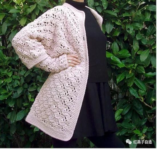 精选编织吧\/汇总几十款经典秋冬毛线大衣,你会