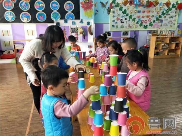 辛店根源中心幼儿园说谎攻略叠叠高游戏v根源锈湖纸杯街道开展益智图片