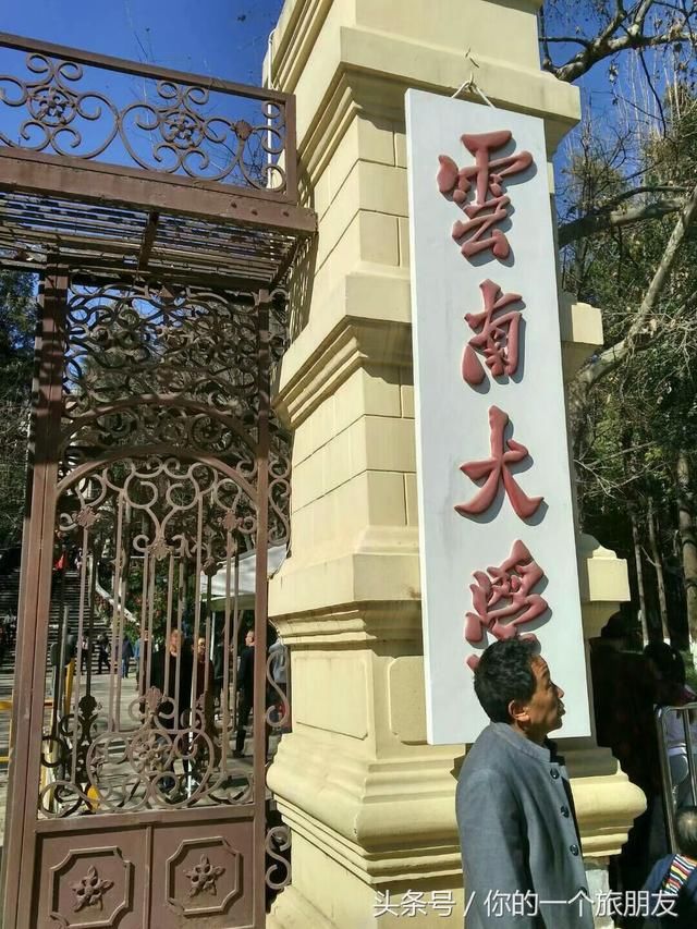 在南方的艳阳里逛云南大学，赏滇池美景