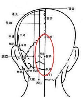 手上有四个穴位，治疗一切头疼