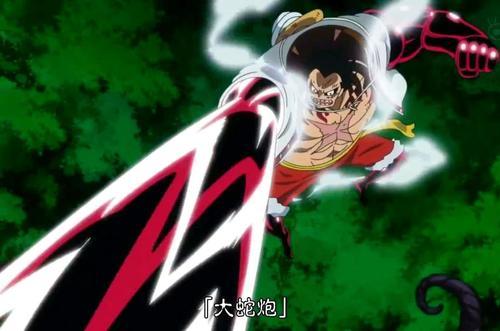海贼王:路飞变身四档蛇人状态,只是为了让手