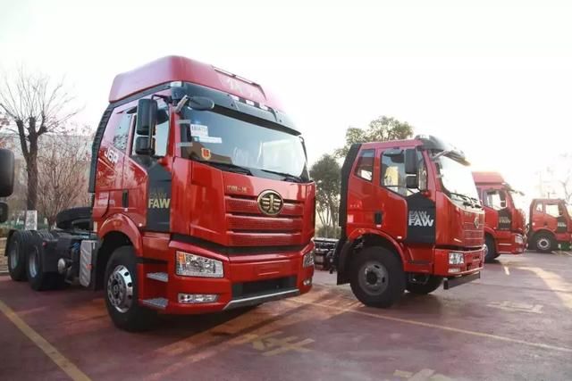 一季度牵引下滑两成！解放重卡市占率27%！超往年！