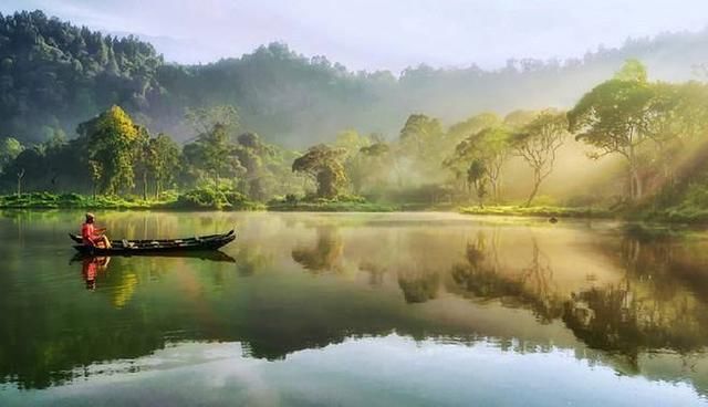 风景宜人，旅游胜地，印度尼西亚风景
