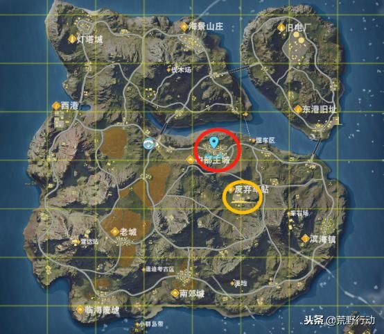 荒野行动:官宣5宗最!老地图最热不是西港!玩