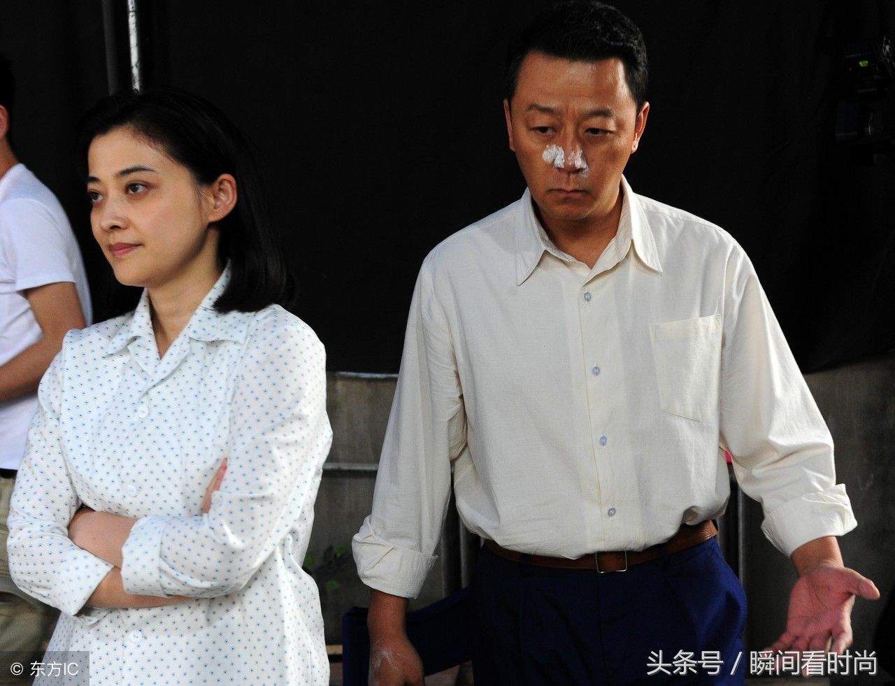 郭涛和梅婷,47岁和43岁,相差4岁,网友:男女差别