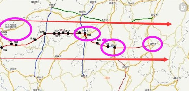 定了!黔湘赣合建北纬25高铁，途经3省4市24县，多地将告别贫困