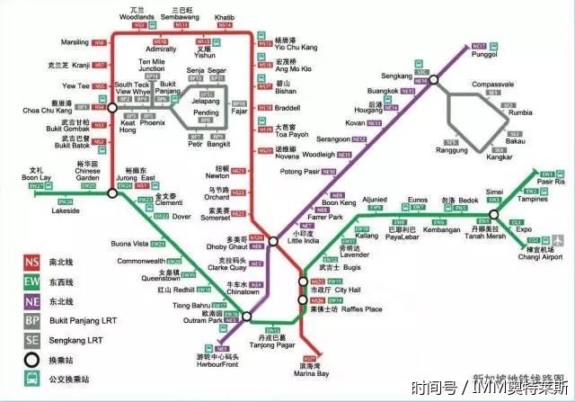 新加坡地铁的详细时刻表 不可错过