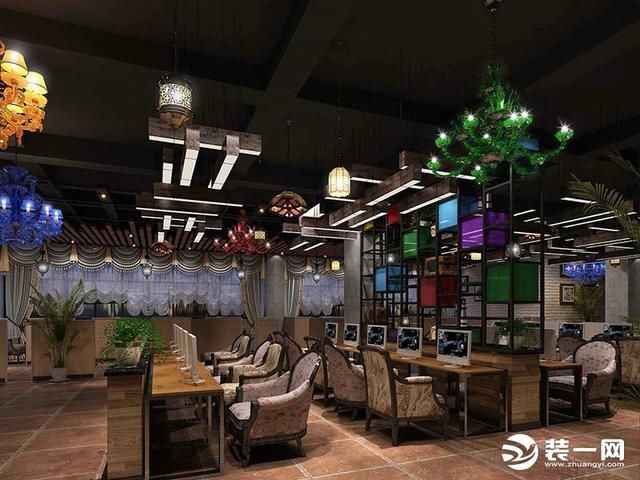 2019网咖装修设计要点 网咖电竞馆装修图片大