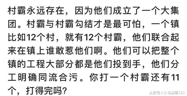 你们当地农村有没有村霸，他们有多猖狂？霸占集体财产据为己有