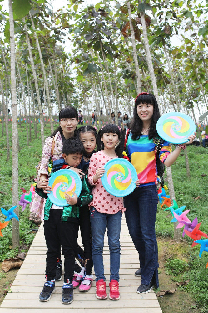 姗儿宝贝008 春天的颜色——云梯山公园踏春