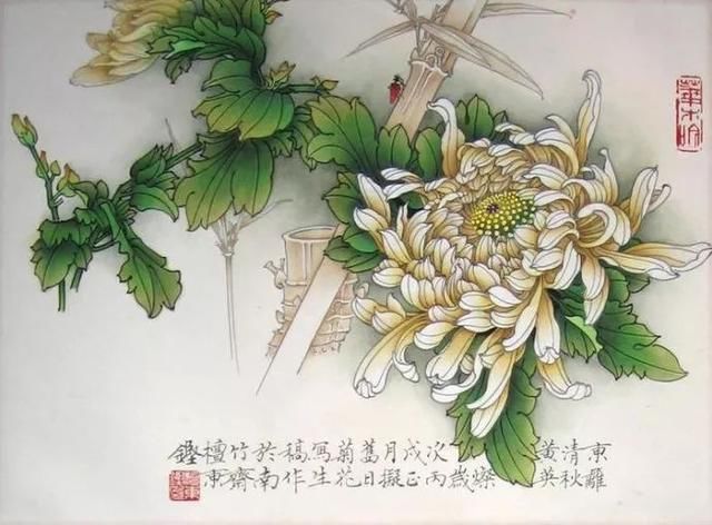 檀东铿｜工笔花鸟画赏析