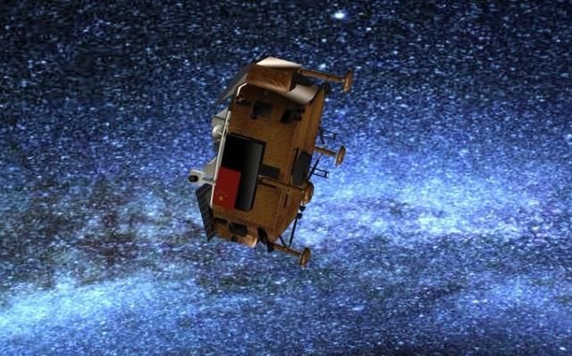 嫦娥四号着陆之后,一张照片传回地球,中国成