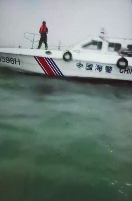 大陆海警拦查台军运补船，台\＂海巡署\＂称情况早有掌握