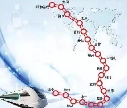 呼南高铁进度缓慢,宜昌至柳州段什么时候开工