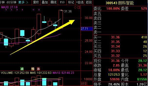 锂电池第一龙头:朗科智能300543强势反弹，18年有望连续上涨