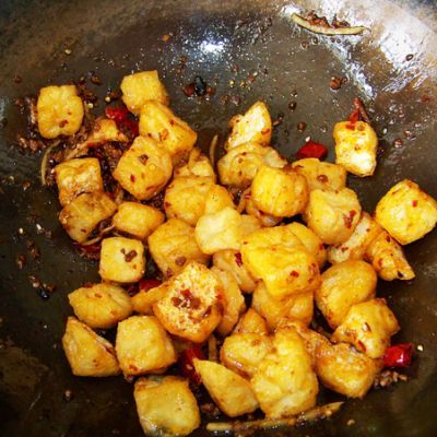 奢华牛肉酱烩油豆腐