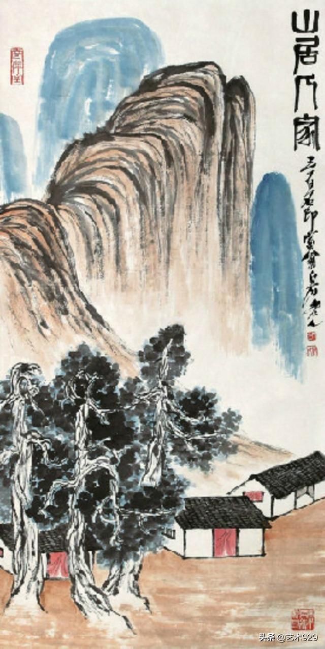 齐白石最富诗情画意山水57幅赏析