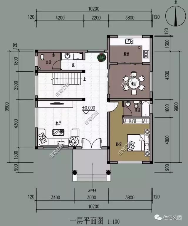 5套小户型农村别墅，3带商铺35万，2与4都是20万，你会选中式吗?