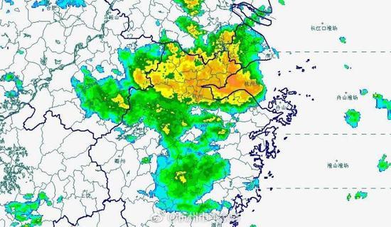 台风云雀将在上海一带登陆 杭州降水量可观