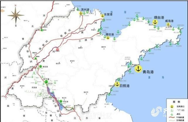 2018年山东将增沿海港口泊位10个 开建京杭运河湖西航道