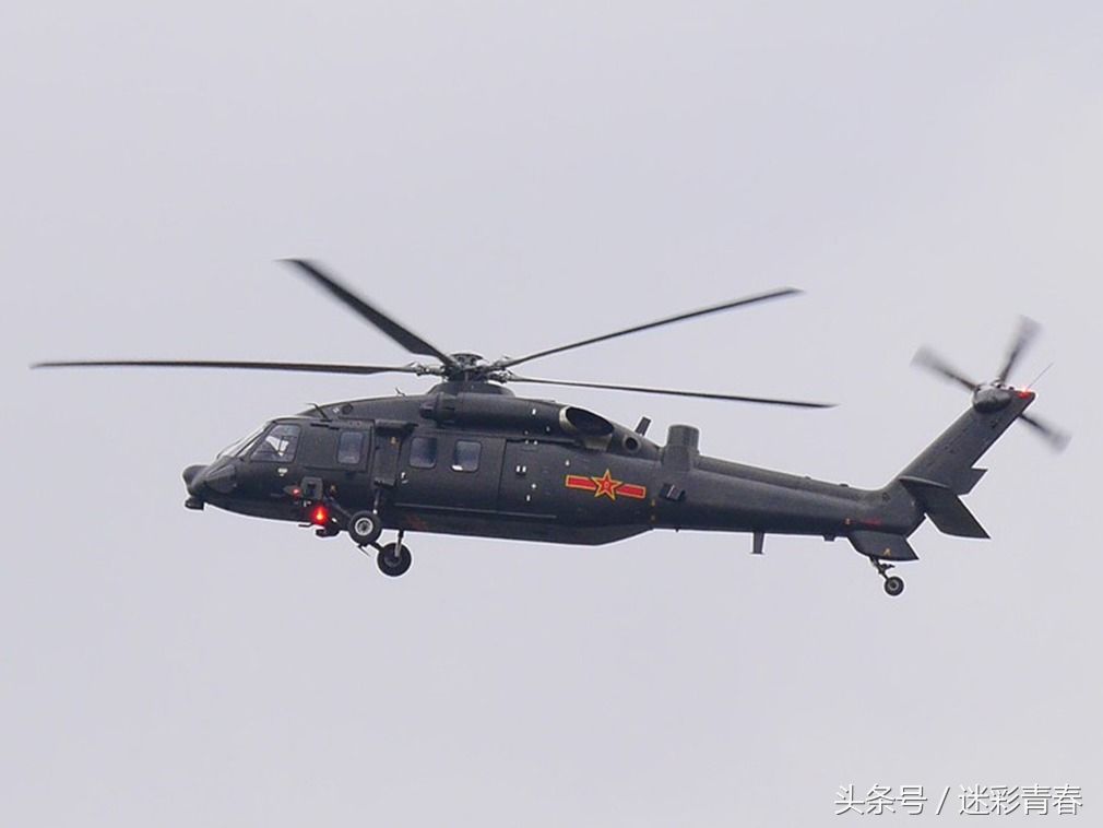 频繁试飞 解放军直20直升机现身中国南京