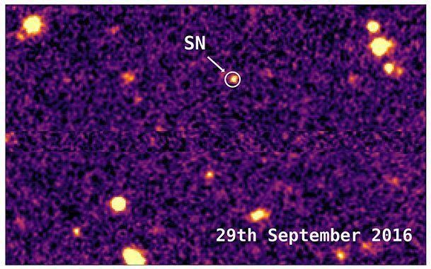 发现有史以来最远超新星:105亿光年远