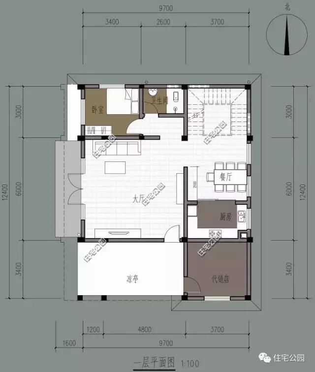 5套小户型农村别墅，3带商铺35万，2与4都是20万，你会选中式吗?