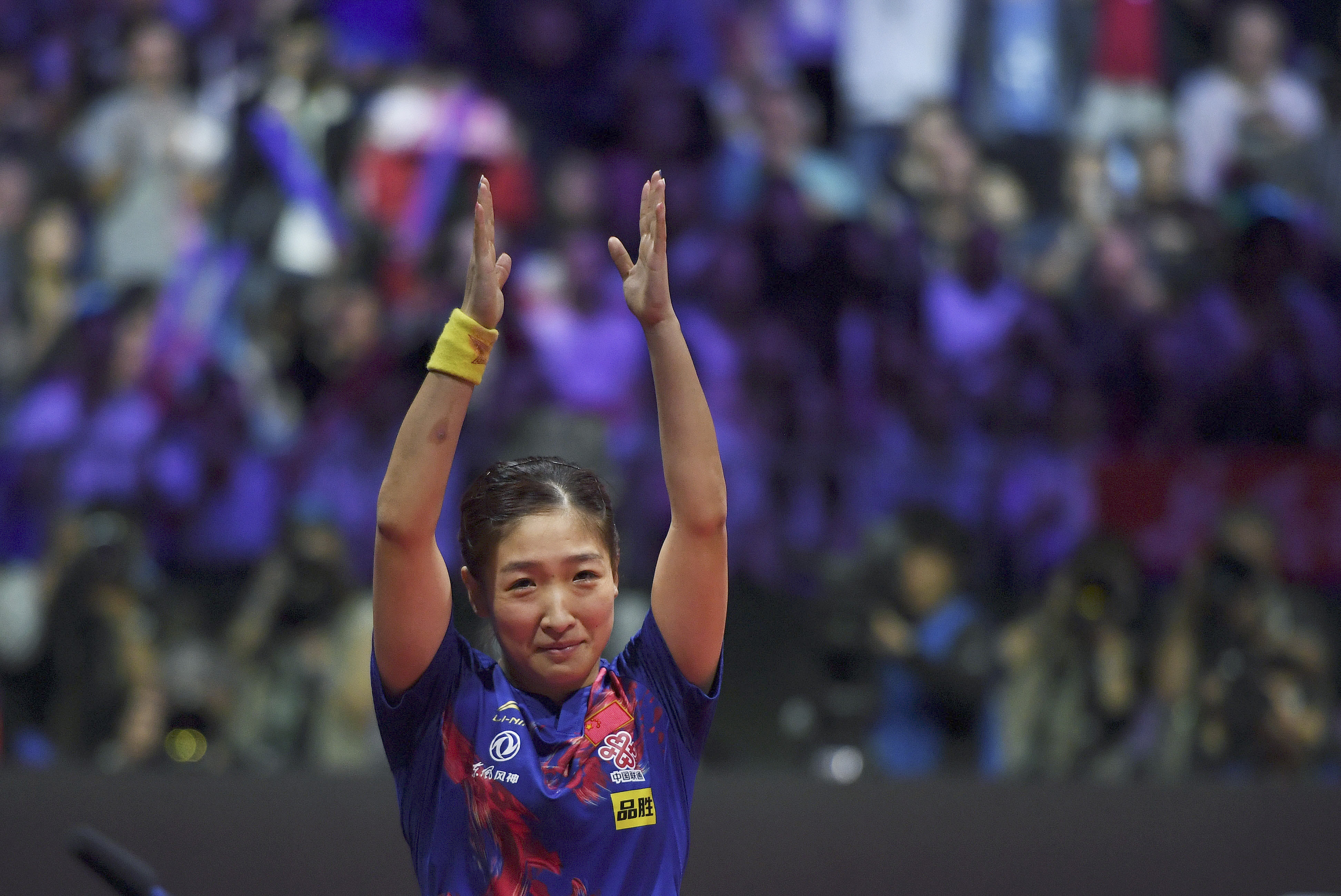 乒乓球--世锦赛:刘诗雯女单夺冠