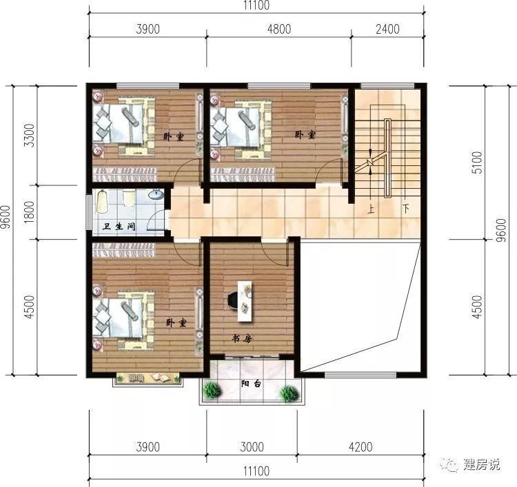 3套带挑空客厅的三层别墅，一进门就被吸引住了