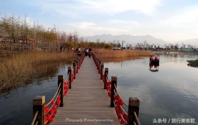 西安渼陂湖重现终南胜景，成为市民的又一个生态休闲旅游的后花园