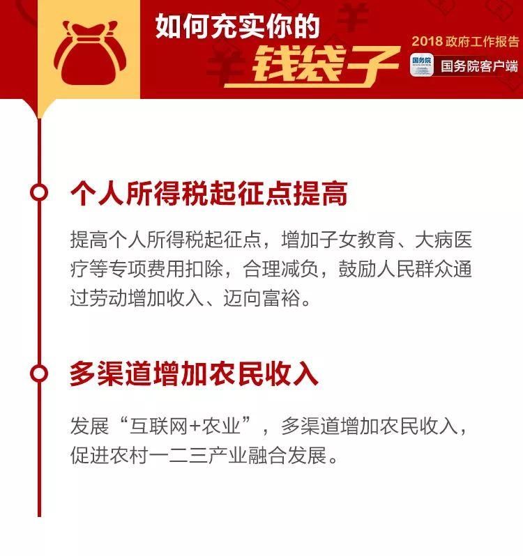 重磅!个人所得税起征点将提高……还有这些钱能省!