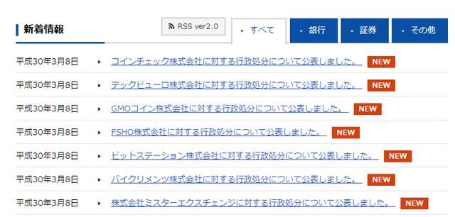 日本怒罚7家虚拟货币交易所：FSHO等2家被关闭，5家要整改