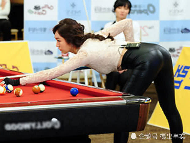 在台球界比潘晓婷还具有“冲击视觉”，只因她每场比赛都那么“敢穿”