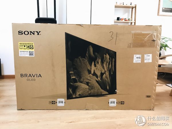 橘子看电视 篇三:Sony 索尼 A8F 65寸 2018旗舰