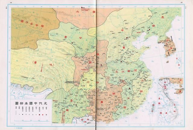 消失的省份之陕西四川行省，其地现分五个省，你知道是哪五省吗?