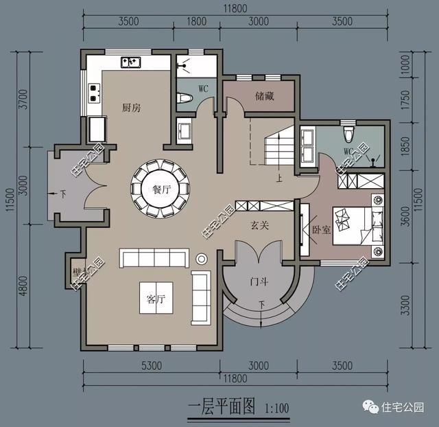 2018想在农村建房？5套温馨小别墅请您查收，第1套25万少女心爆棚