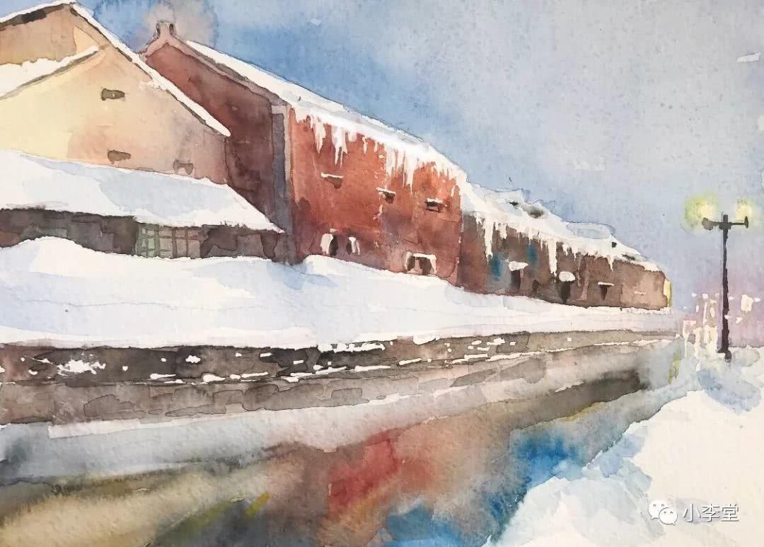 带着雪板去旅行，带着画本去滑雪