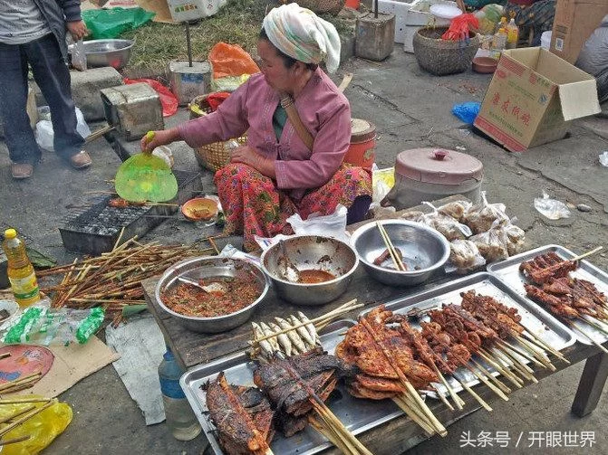 缅甸才是吃货天堂 熊掌500元 虎肉按斤卖