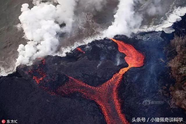 夏威夷火山熔岩吞没发电厂，惨烈现场犹如人间地狱