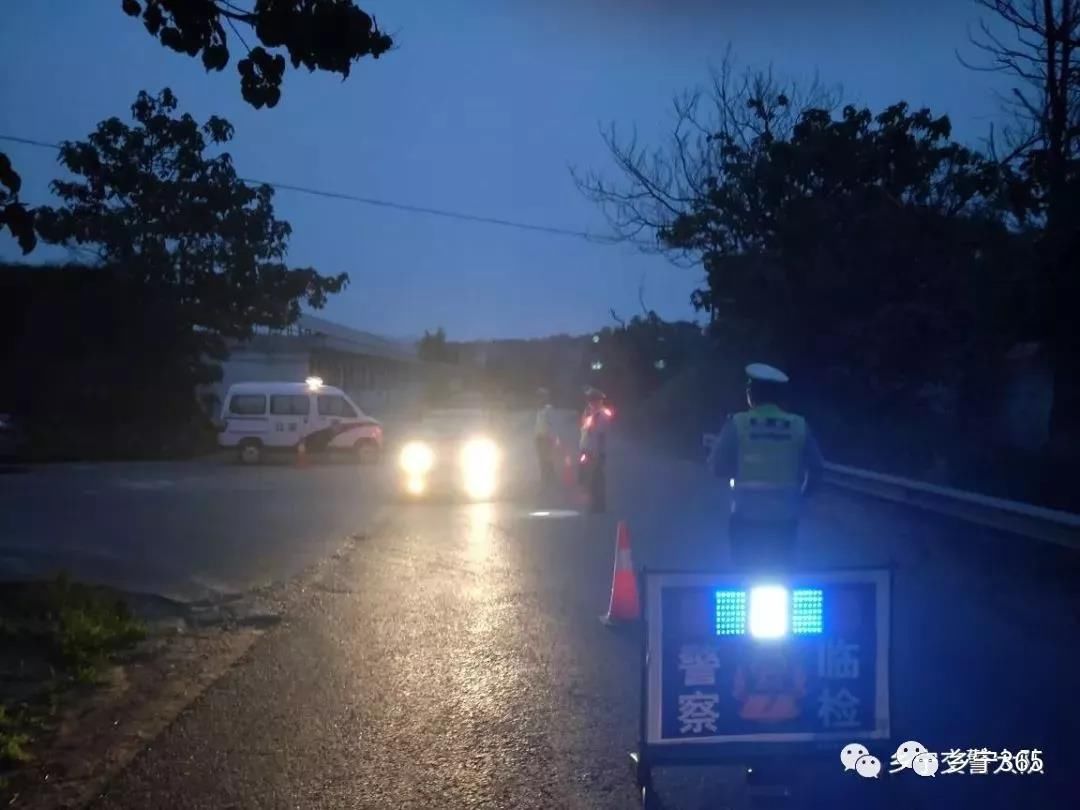 乡宁交警周末查酒驾毒驾,你被查了吗?