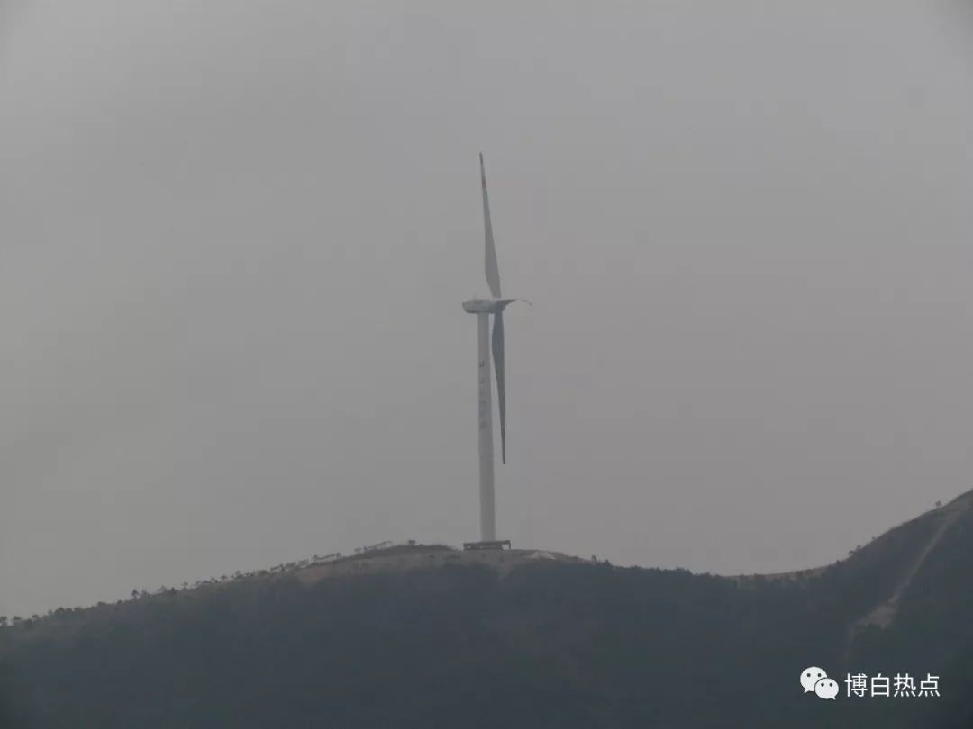 博白马子嶂上千百年来的风终于给人类带来了光