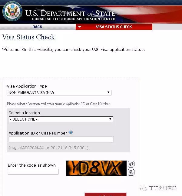 美国签证状态\/EVUS状态即时在线查询