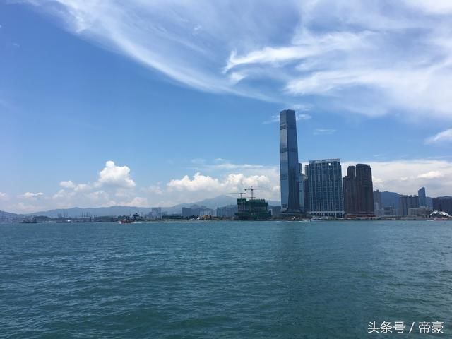 香港尖沙咀-维多利亚港-海港城