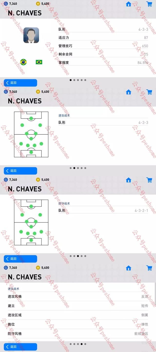 新版实况足球手游正确的重要教练资料一览!