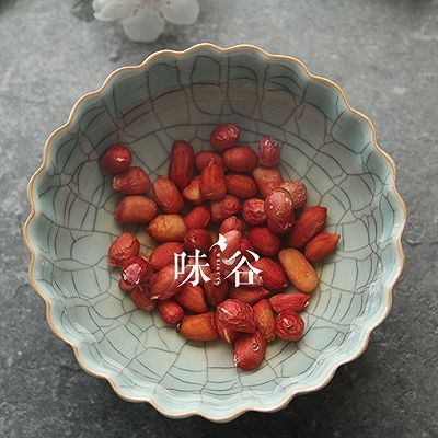 花生眉豆红豆糖水