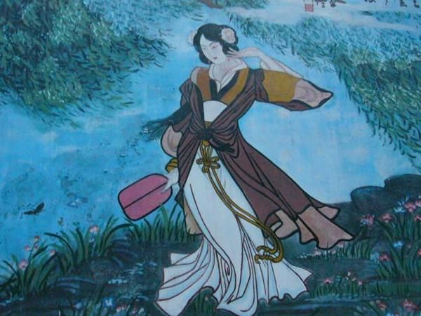 杜牧的一首诗,描写宫女孤寂的生活,萦绕着一股