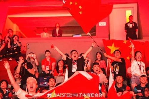 亚运会电竞表演赛奖牌榜公布,中国代表团队奖